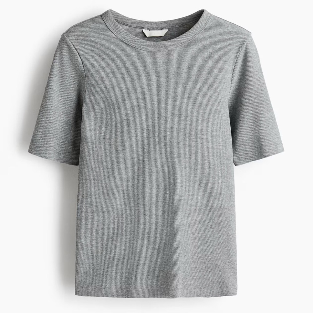 H&M Gray Short Sleeve Tee